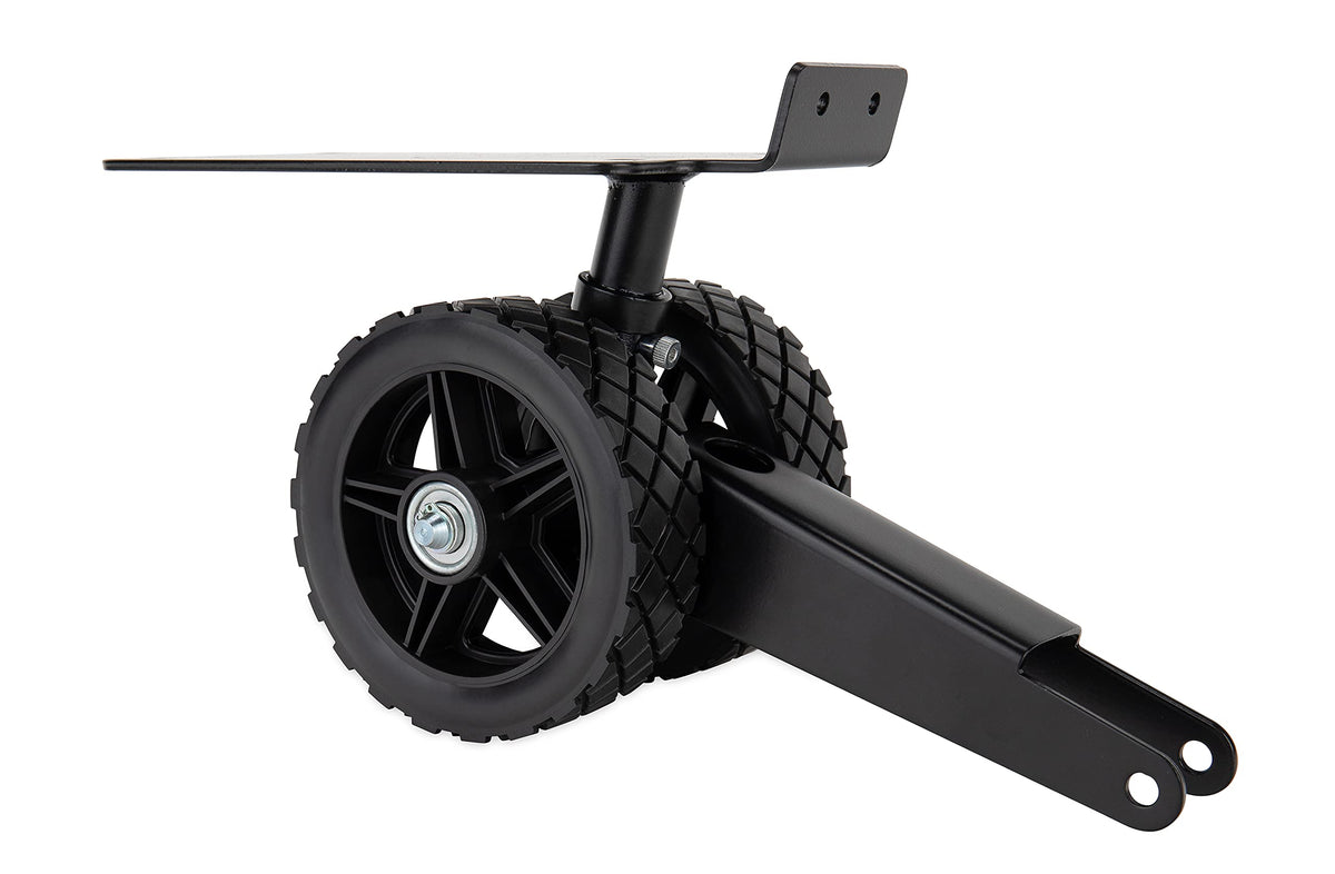 Camco 39011 six-inch no-flat wheel close-up showing smooth rolling
