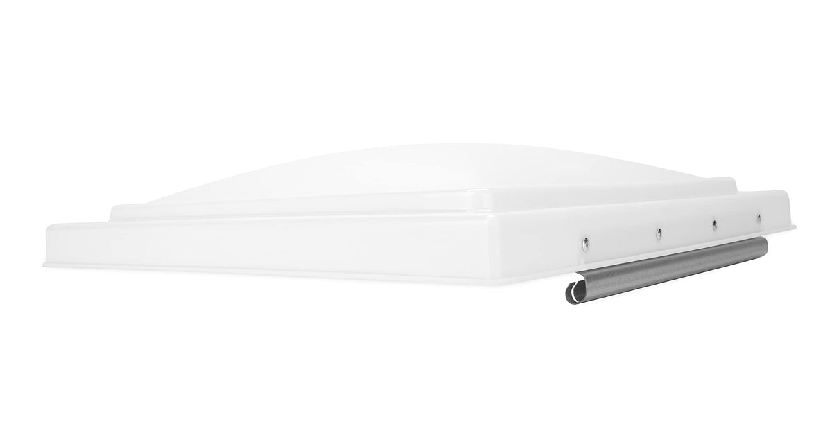 Camco 40158 front view showing durable white lid and clean finish benefit