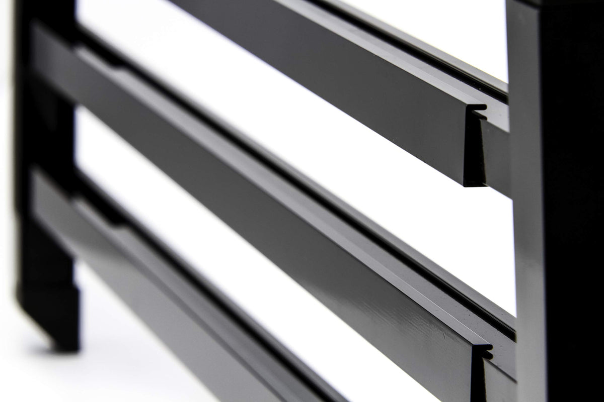 Camco 43976 installed on RV screen door demonstrating added stability and protection
