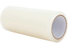 Camco tape applied to RV awning sealing a tear for weather protection
