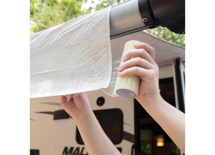 Camco product label highlighting UV inhibitors for long outdoor life