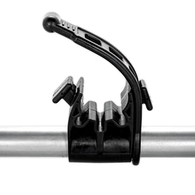 Camco bikes mounted in use on RV ladder showing secure transport benefit during travel