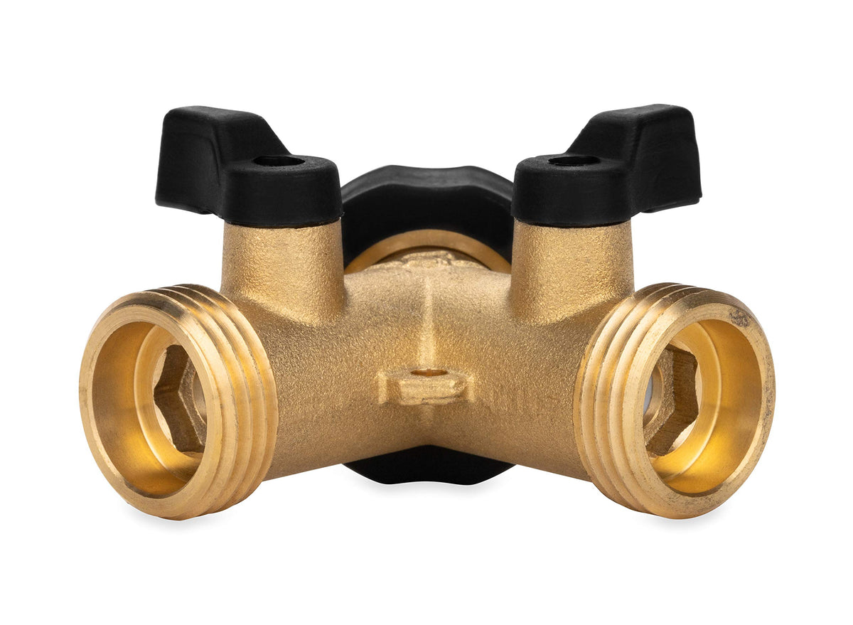 Camco valve internal detail highlighting stainless-steel valve components for long life