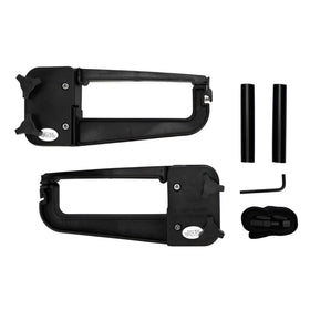 Camco Clamp-N-Carry front view showing clamp and arms for secure transport