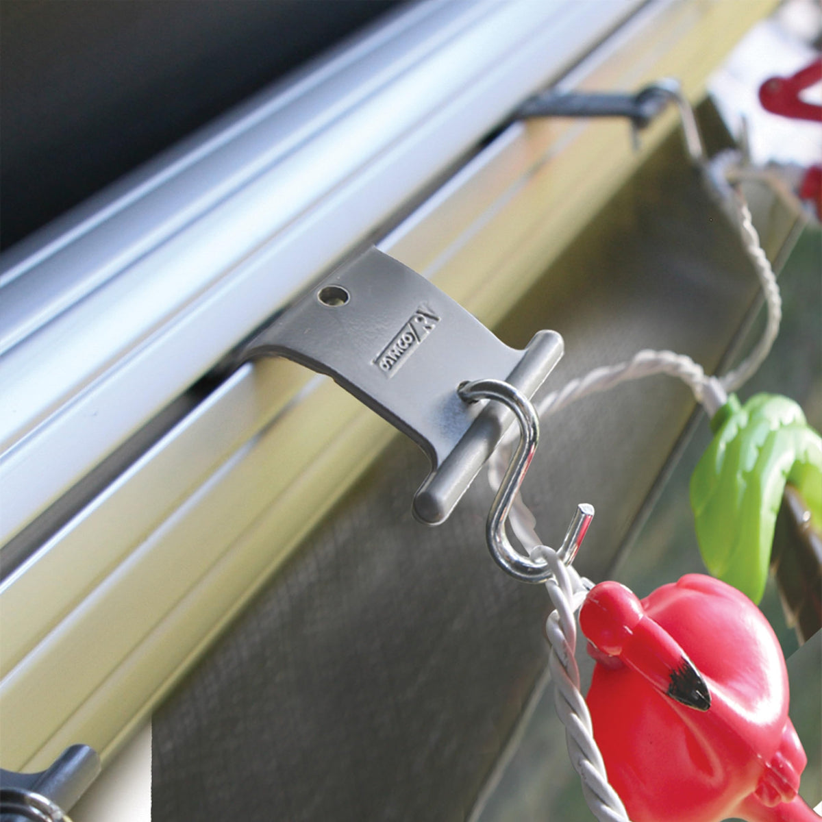 Camco close-up of dual inset detail for secure channel fit and reliability