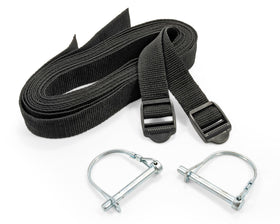 Camco closeup of cradle and strap showing frame protection and stronger bike stability benefit