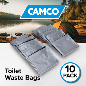 Camco close-up of double-bag seam demonstrating leak protection