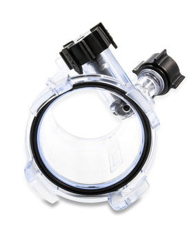 Camco Dual Flush in use at dump station showing effective rinsing benefit