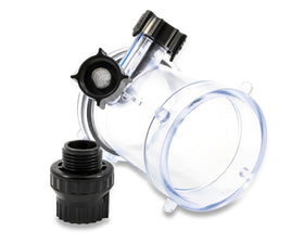 Camco Dual Flush internal jet detail demonstrating two‑way spray cleaning benefit