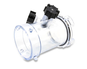 Camco Dual Flush transparent body closeup for visible rinse status benefit