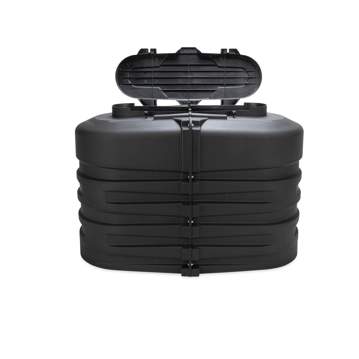 Camco on campsite illustrating weather protection and travel-ready look