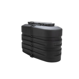 Camco next to person for scale showing compact size and ease of use