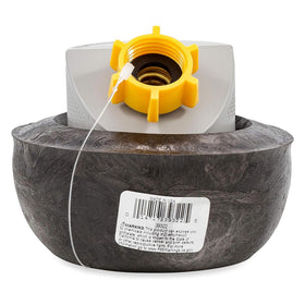 Camco front view of Easy Slip Water Seal showing compact connector and tidy fit benefit