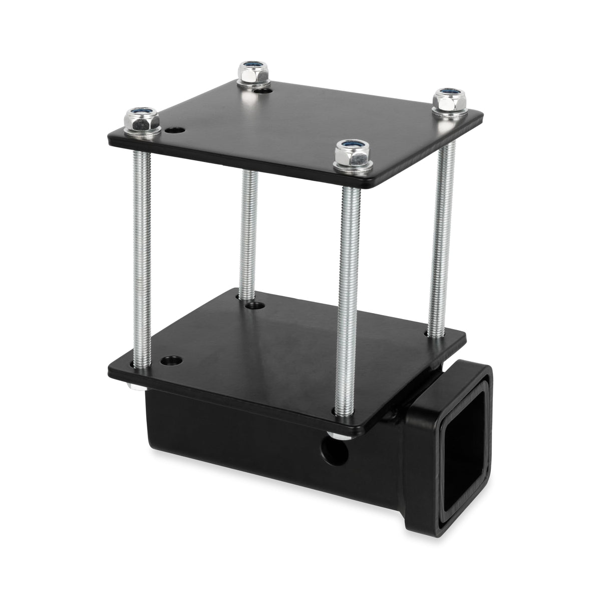 Camco Eaz-Lift front view showing compact 2-inch receiver and secure fit