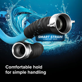 Camco EVOFlex machined fittings close-up showing corrosion-resistant hardware benefit