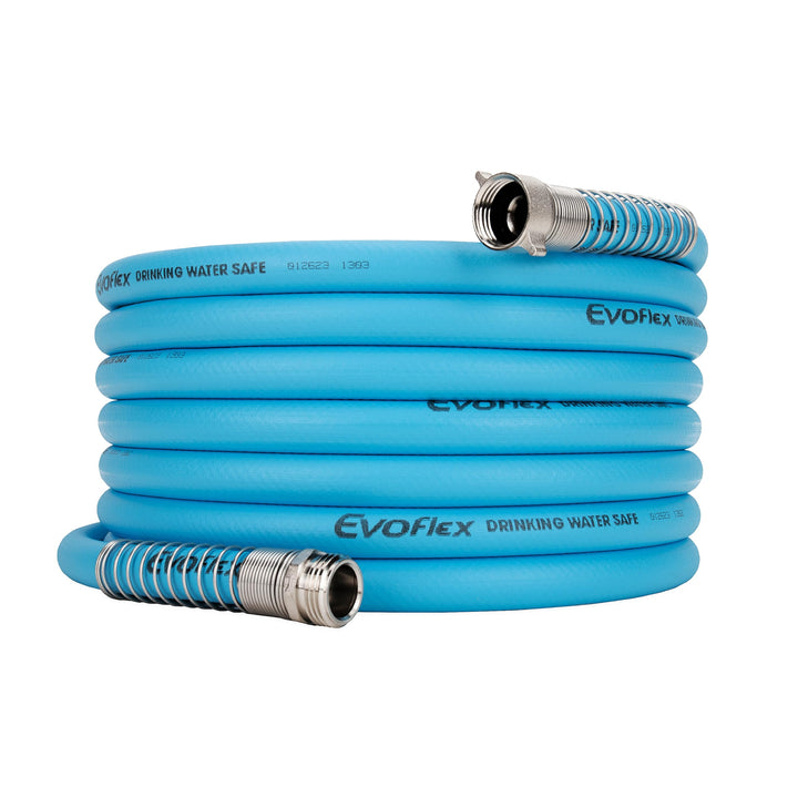 Camco EvoFlex front packaging showing product and benefits