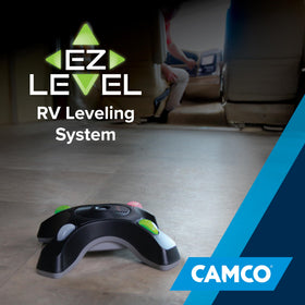 Camco held in hand to show scale and convenient portability