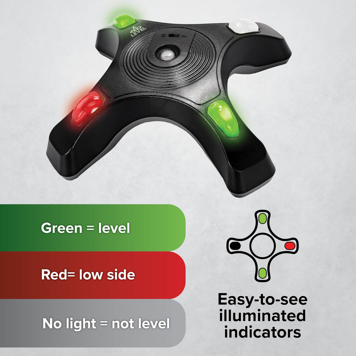 Camco side profile highlighting compact, easy-to-store design