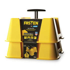 Camco FasTen front view showing two nesting bases for compact storage and stability