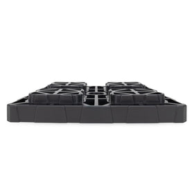 Camco FasTen XL beside a standard block showing larger footprint benefit