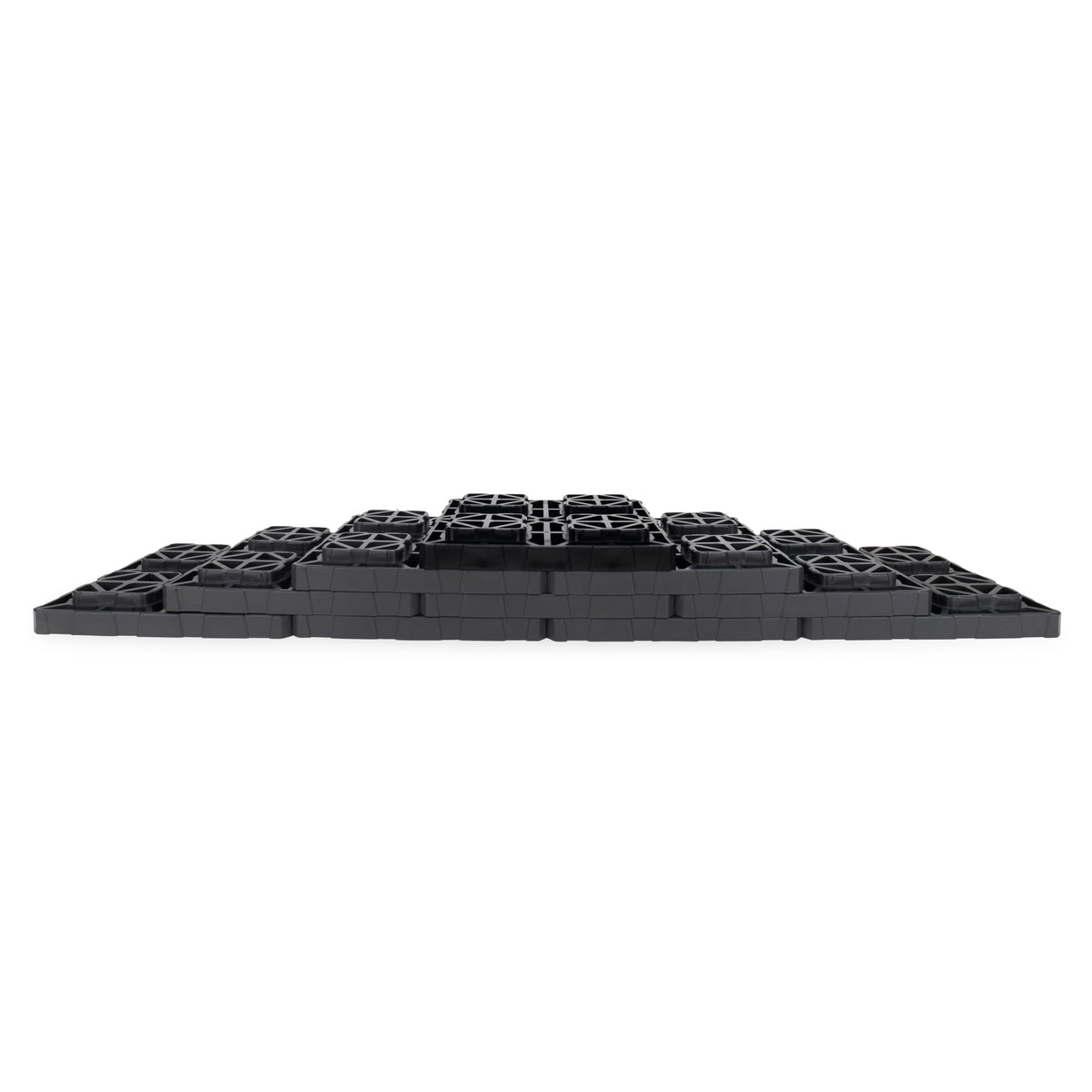 Camco FasTen XL T-handle twisted to lock blocks for secure storage benefit