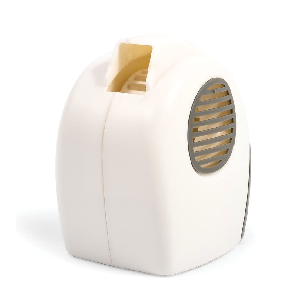 Camco Fridge Airator front view shows compact fan and controls, improving fridge airflow