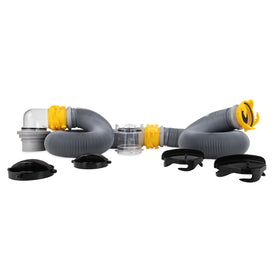 Camco front box and kit contents displayed, showing complete ready-to-use setup and convenience