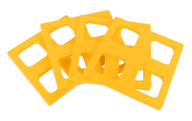 Camco front view of cap showing secure fit and quick placement benefit