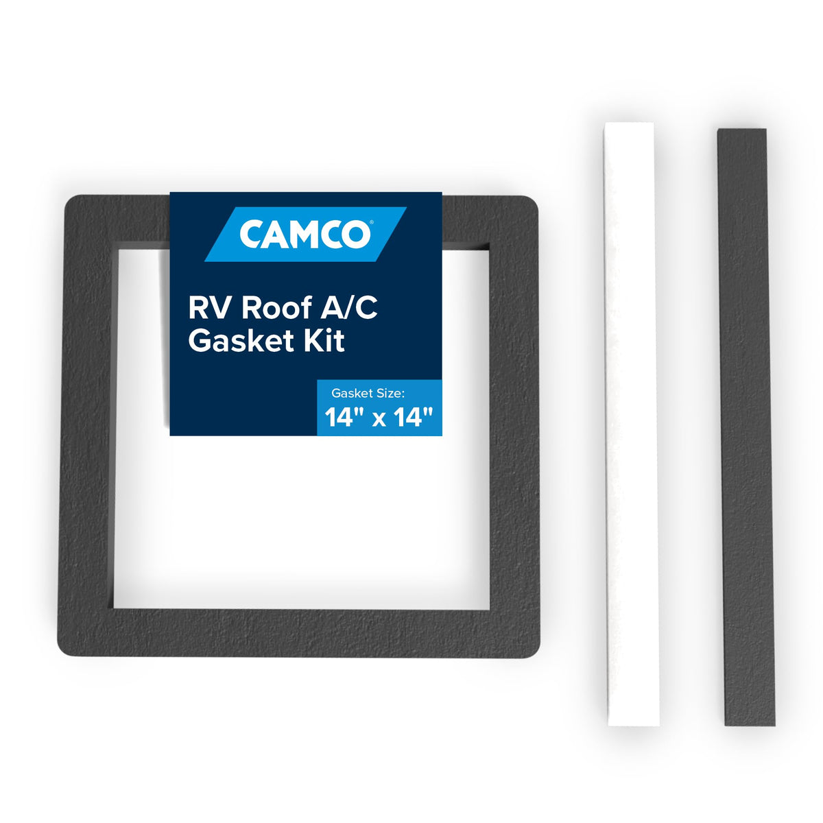 Camco front packaging showing kit contents and easy install benefit