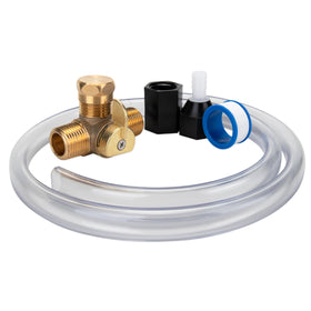 Camco front view of assembled kit showing components and ready-to-install benefit