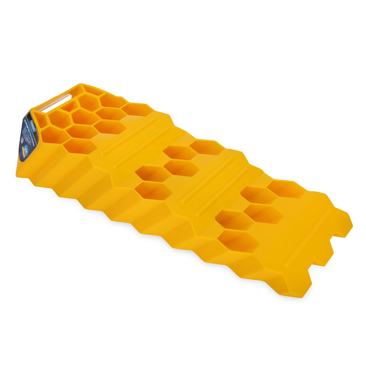 Camco front view packaging showing ramp benefits and capacity
