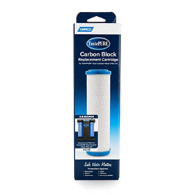 Camco cartridge installed in a canister demonstrating easy replacement benefit