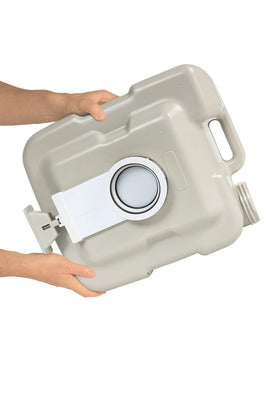 Camco polymer surface closeup showing durable, easy-to-clean finish