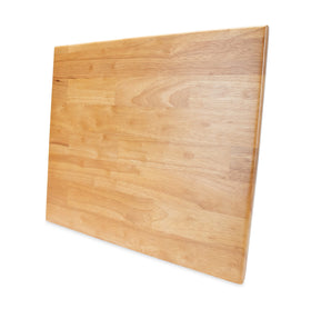 Camco front view showing hardwood cover and clean counter surface benefit