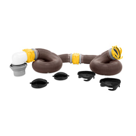 Camco front view of full 20ft kit showing components and easy setup benefit