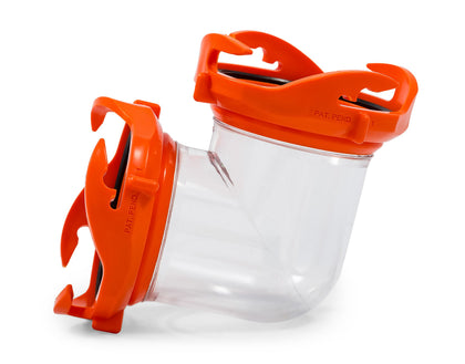 Camco Rhino front view showing connector and secure fit benefit