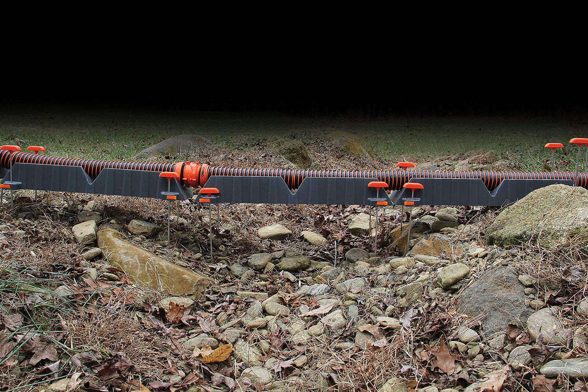 Camco nested troughs compact for storage and easy onboard stowage benefit