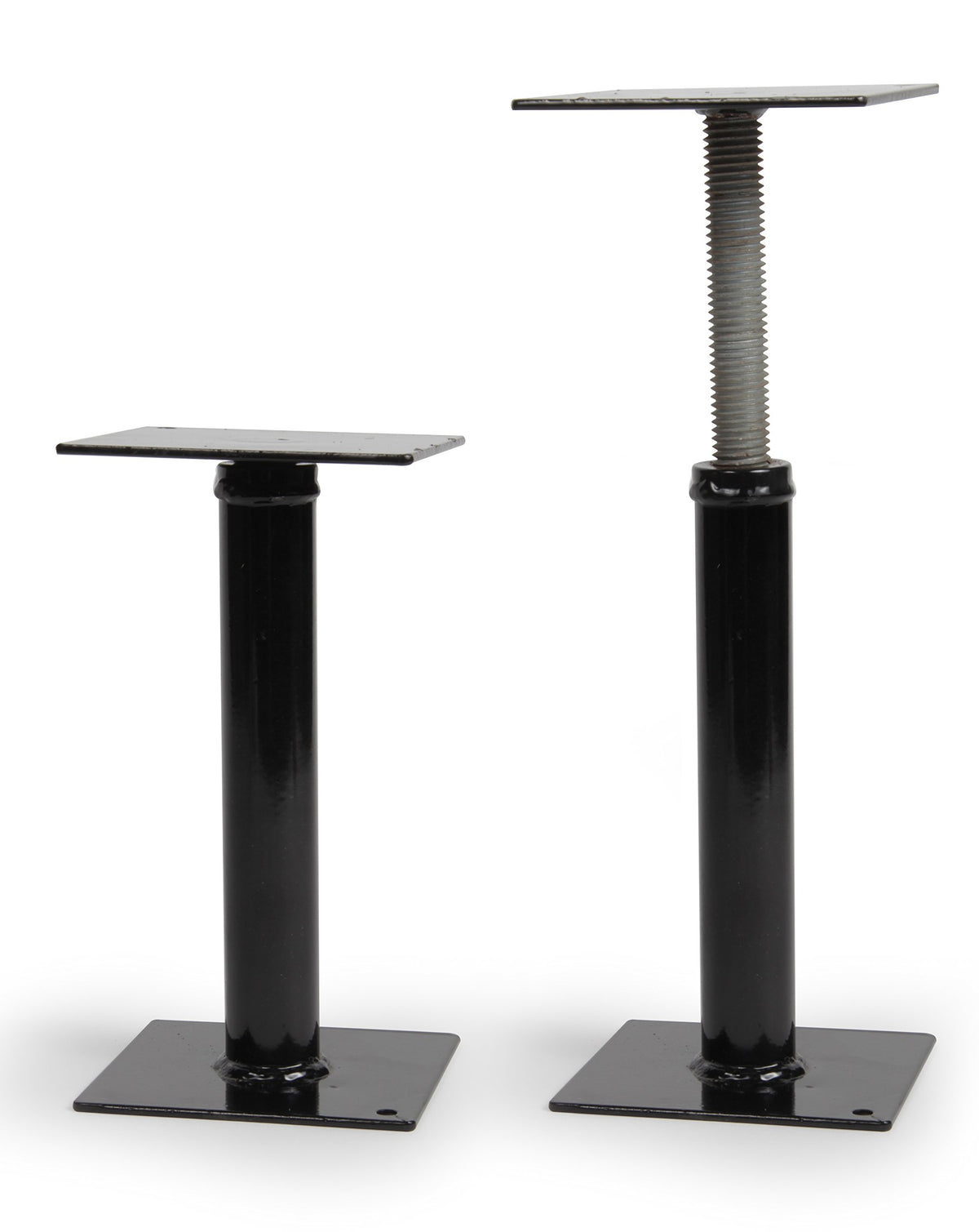 Camco mounted under RV step demonstrating reduced wobble and safety