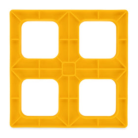Camco caps joining two leveling blocks to show wider stable platform
