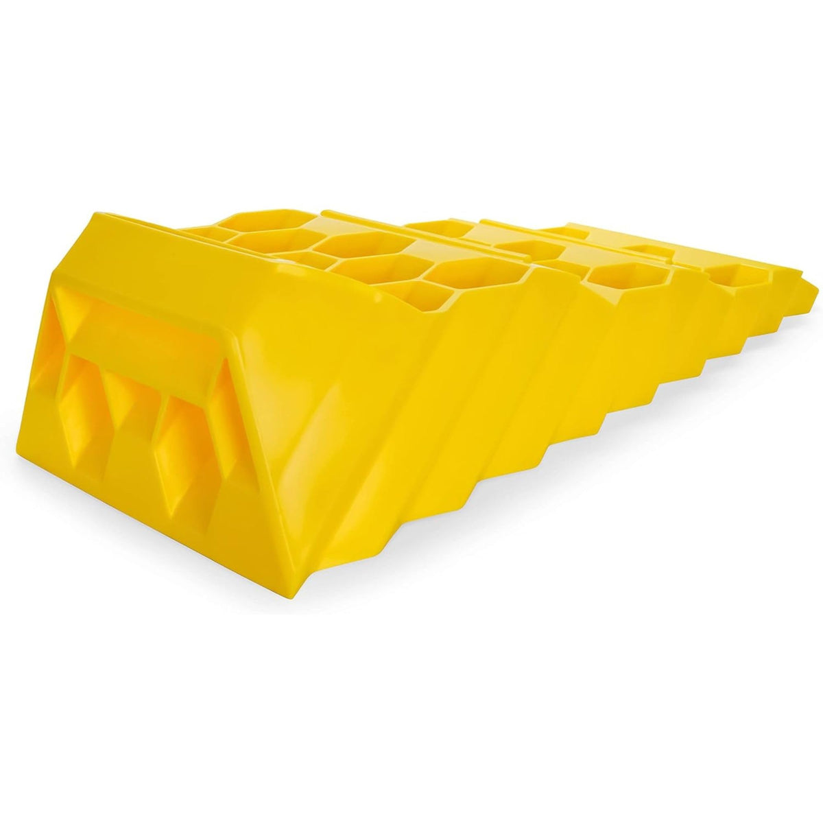 Camco stored in vehicle compartment demonstrating compact storage