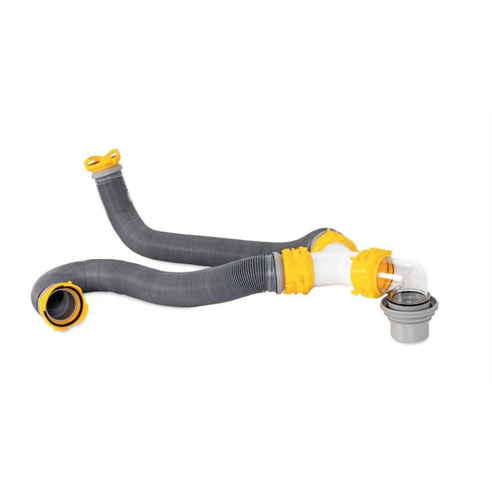 Camco SuperKit front assembly showing hoses and fittings for quick hookup