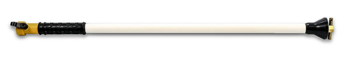 Camco swivel stik front view showing full length and brass construction for durability