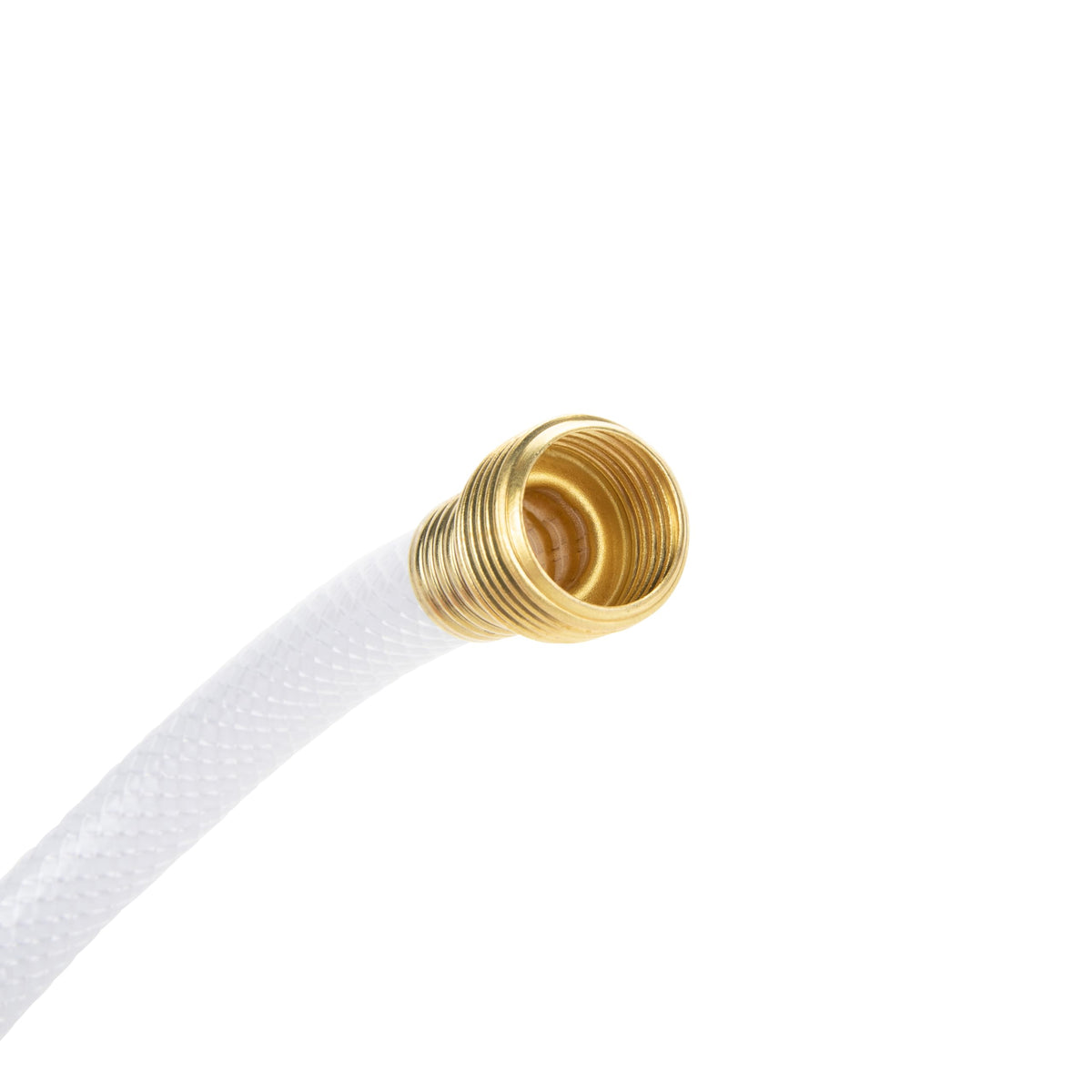Camco TastePURE connector detail showing durable fittings for leak-resistant hookup
