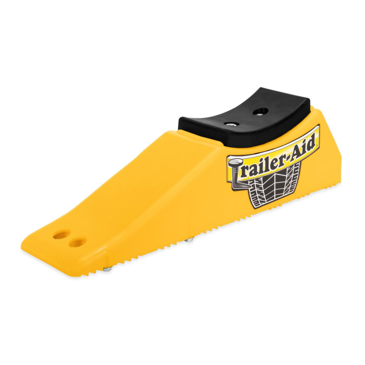 Camco Trailer‑Aid front profile showing ramp shape and stability benefit