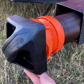 Camco vent holes closeup providing airflow and insect screening benefit