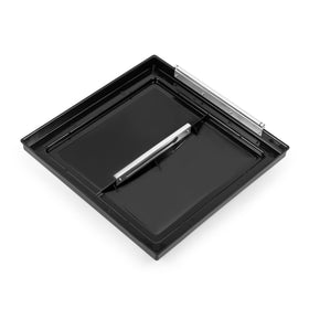 Camco vent lid side profile highlighting smoke tint and impact-resistant polypropylene