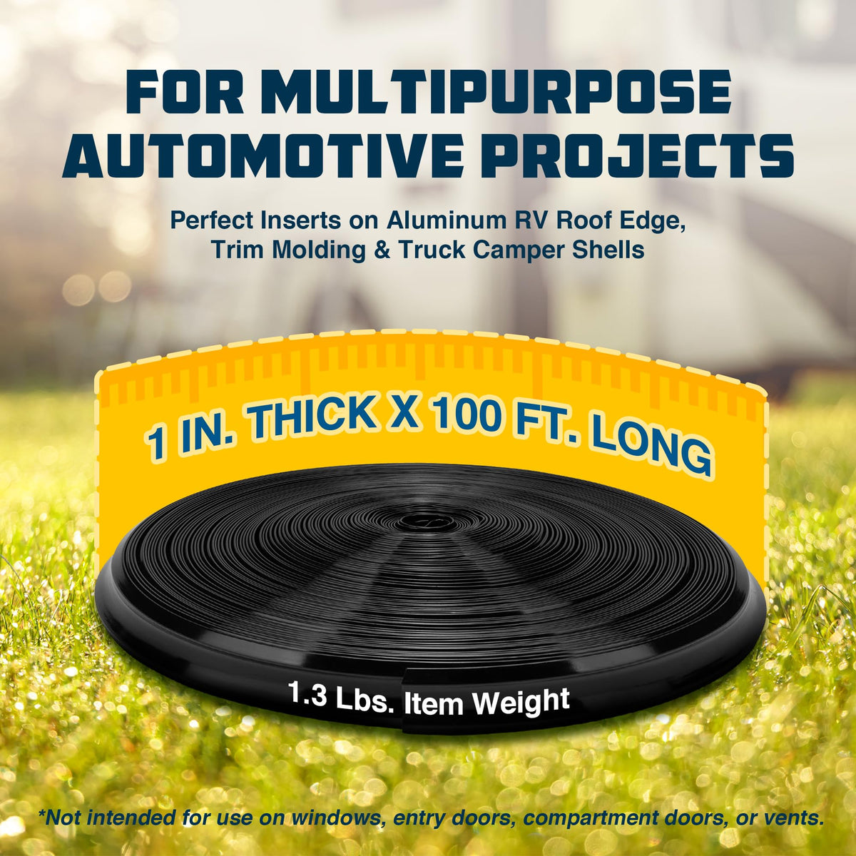 Camco vinyl texture detail highlighting UV-resistant surface for long life