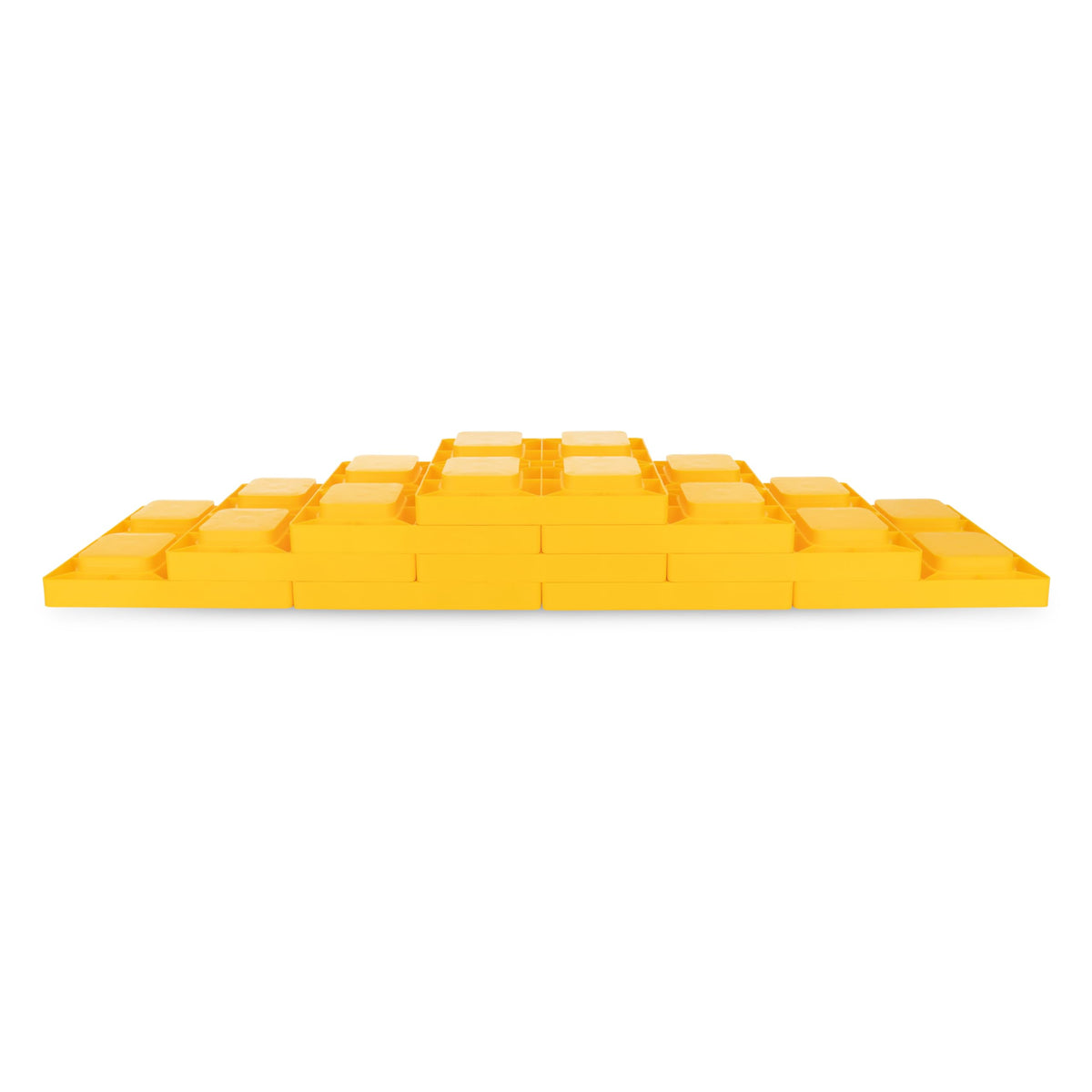 Camco zippered bag holding blocks for tidy transport and campsite organization