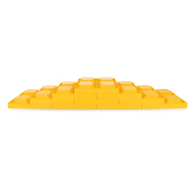 Camco zippered bag holding blocks for tidy transport and campsite organization