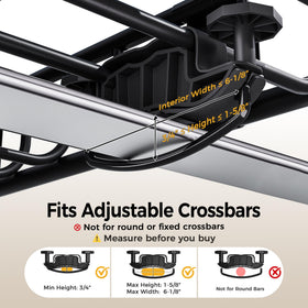 CAMMOO roof basket loaded with kayak on car, demonstrates secure transport benefit